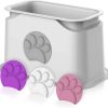 cat litter iPrimio | Iprimio Universal Cat Litter Scooper Holder - Durable With Heavy Scoopers Holding Stability - Kitty Litter Box Scooper Accessory - Works With Plastic & Metal Cat Litter Scoop Holder - 4 Color Options