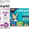 cat food Solid Gold | Solid Gold Nutrientboost Katz N Flocken - Dry Cat Food With Lamb - Digestive Probiotics For Cats - 12Lb - Wet Cat Food Variety Pack - Wet Cat Food Pate & Shreds In Gravy Recipes - 12 Pack