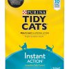 cat litter Purina Tidy Cats | Purina Tidy Cats Clumping Cat Litter, Instant Action Multi Cat Litter - 40 Lb. Bag