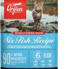 cat food dry ORIJEN | Orijen Six Fish Dry Cat Food, Grain Free Cat Food For All Life Stages, With Wholeprey Ingredients, 4Lb