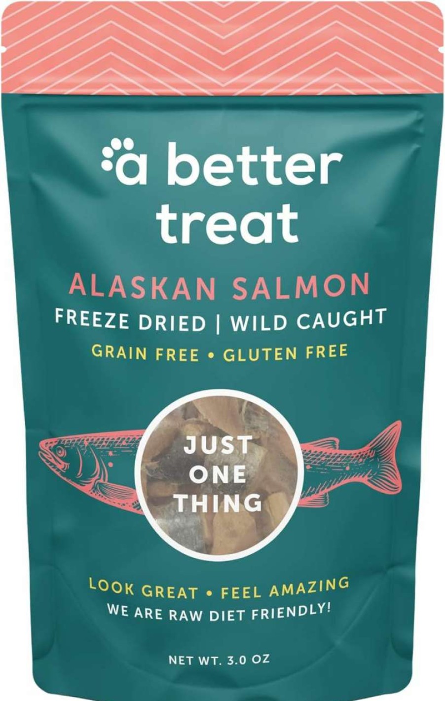 cat food dry A Better Treat | A Better Treat Freeze Dried Salmon Dog Treats, Wild Caught, Single Ingredient | Natural High Value | Gluten Free, Grain Free, High Protein, Diabetic Friendly | Natural Fish Oil | Made In The Usa