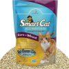 cat litter SmartCat | Smartcat All Natural Clumping Corn + Wheat Cat Litter, 20 Pound (320Oz - 1 Pack) - Unscented And Clay Free