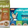 cat food Solid Gold | Solid Gold Sensitive Stomach Dry Cat Food - Made With Real Quail And Pumpkin For Gut Health And Immune Support - 6Lb - Wet Cat Food Variety Pack - Wet Cat Food Pate & Shreds In Gravy Recipes - 12 Pack