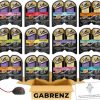 cat food GABRENZ | Sheba Perfect Portions Pate Wet Cat Food Cuts In Gravy Variety Pack All Flavors, Beef, Chicken, Salmon, Turkey, Tuna, White Fish I 12 Packs (24 Servings)| Plus Toy Mouse And A Cute Gbz Sticker.