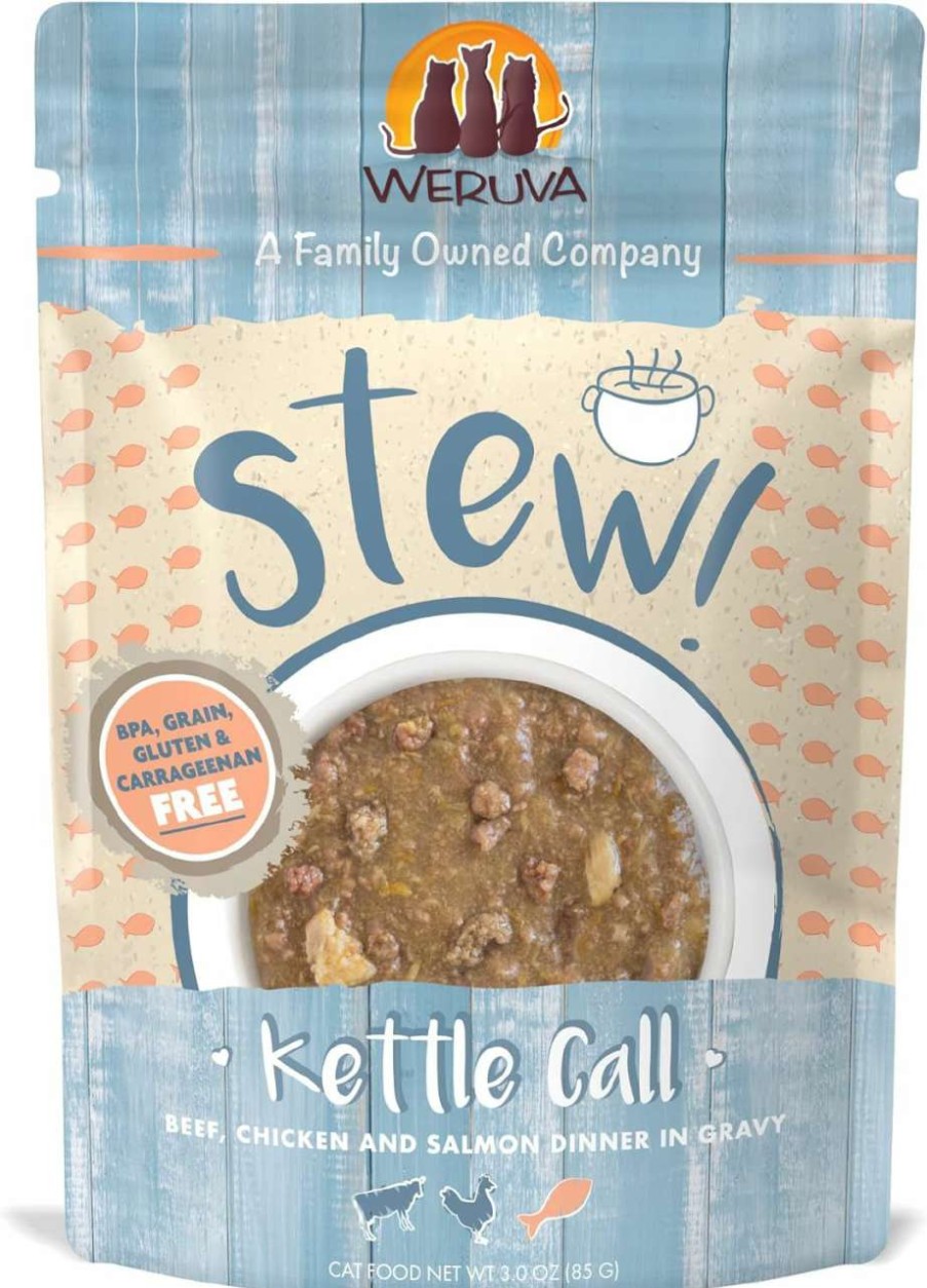 cat food wet Weruva | Weruva Classic Cat Stews!, Stewlander With Duck & Salmon In Gravy, 5.5Oz Can (Pack Of 8)