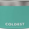 cat food The Coldest Water | Coldest Dog Bowl - Stainless Steel Non Slip No Spill Proof Skid Metal Insulated Dog Bowls, Cats, Pet Food Water Dish Feeding For Large Medium Small Breed Dogs (21 Oz, Stealth Black)