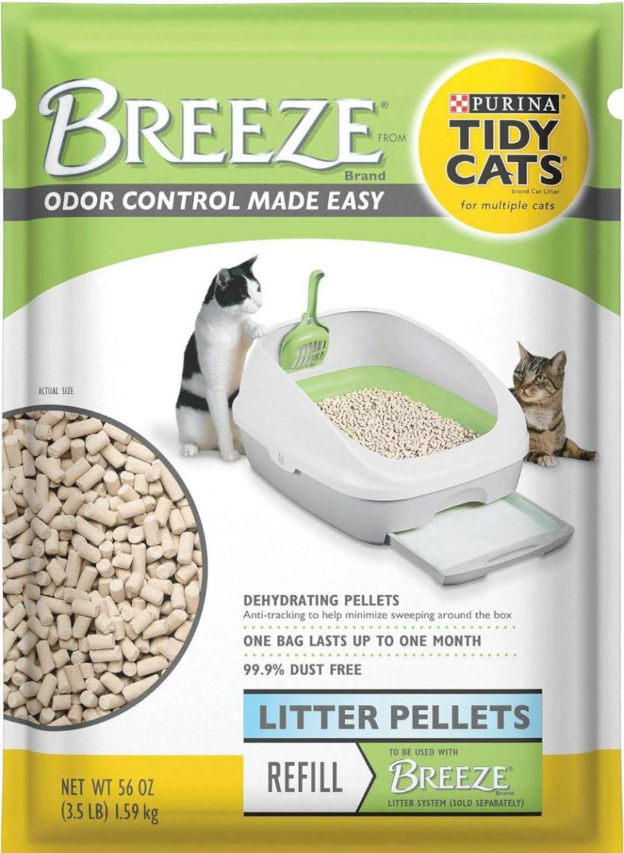 cat litter Purina Litter | Purina Litter Tidy Cat Breeze Pellets, 3.5 Lb