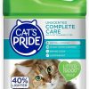 cat litter Cat's Pride | Cat'S Pride Premium Lightweight Clumping Litter: Complete Care - Up To 10 Days Of Powerful Odor Control - Hypoallergenic - Multi-Cat, Unscented, 10 Pounds