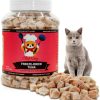 cat food dry Chef Kitty | Chef Kitty Freeze Dried Tuna Cat Treats - Made From 100% Wild Caught Tuna Our Freeze Dried Cat Treats Use Only 1 Ingredient - We Make Our Freeze Dried Treats For Cats In The Usa - Tuna 1.75Oz