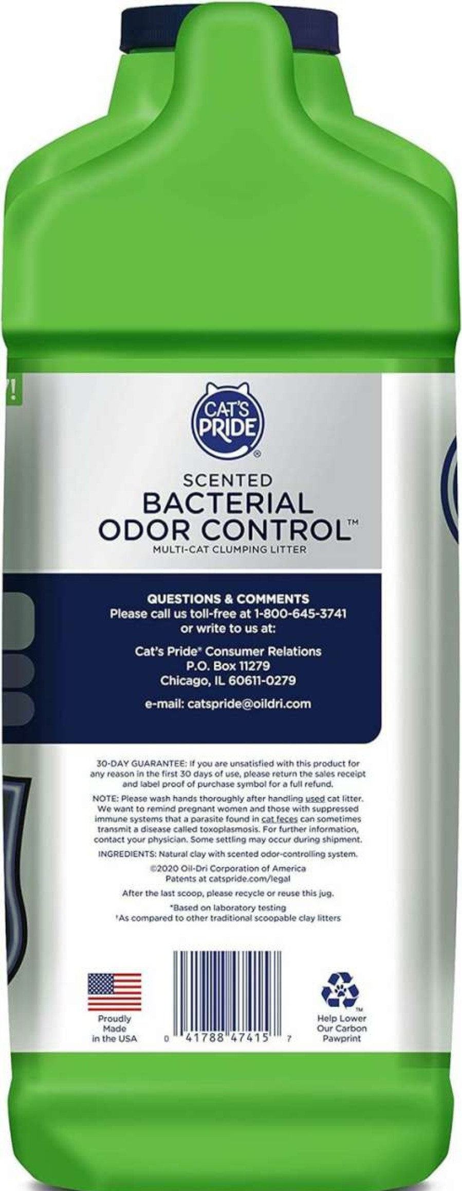 cat litter Cat's Pride | Cat'S Pride Max Power: Total Odor Control - Up To 10 Days Of Powerful Odor Control - Strong Clumping - 99% Dust Free - Multi-Cat Litter, Scented, 15 Pounds