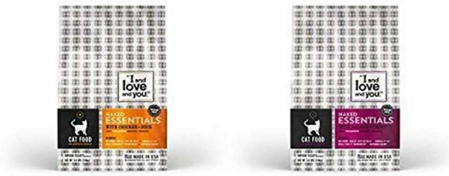 cat food I AND LOVE AND YOU | "I And Love And You" Naked Essentials Cat Food: Chicken & Duck + Salmon & Trout