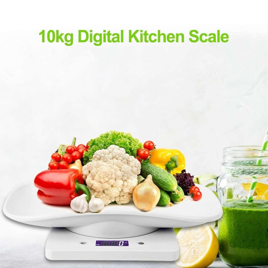 cat food Yosoo | Pet Weight Scale 10Kg/1G Digital Small Cats Dogs Measure Tool Electronic Kitchen Scale For Toddler Small Puppy Cat Dog