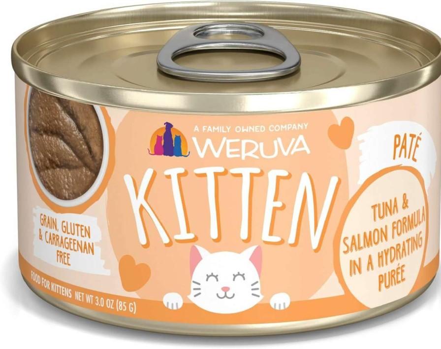 cat food Weruva | Weruva Kitten, Kitten Can Jam! Variety Pack, 3Oz Can (Pack Of 12)