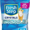 cat litter Fresh Step | Fresh Step Crystals Cat Litter, Ultra Lightweight And Absorbing, 16 Lbs Total, (2 Pack Of 8Lb Bags)