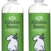 cat litter Kinderbean | Kinderbean Dog And Cat Urine Stain And Odor Eliminator, 2-Pack 24 Oz., Grapefruit Tea Tree Scent, Enzyme Bio-Active Formula With Squeeze And Spray Top For Maximum Coverage & Performance