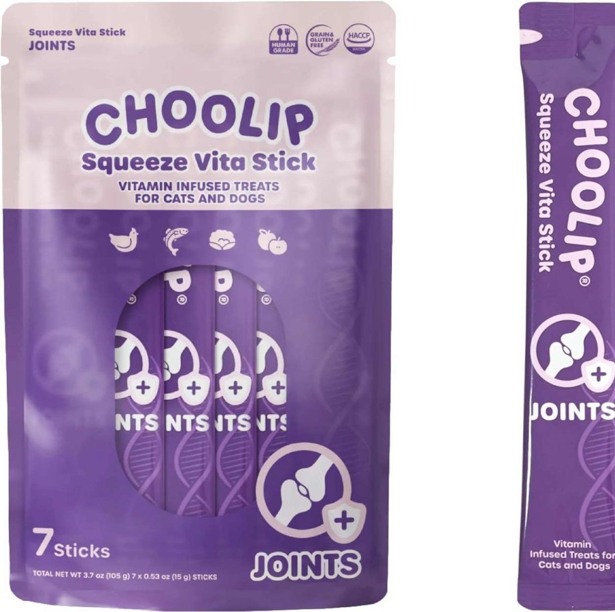 cat food wet Choolip | Choolip Squeeze Vita Stick 7Pc Lickable Cat Treat Pack Infused With Cat Supplements. Small Puree Cat Treat For Dogs Too! Cat Treat Paste Topper, Cat Pouch Dessert, Cat Bisque Entree Or Hide Pills