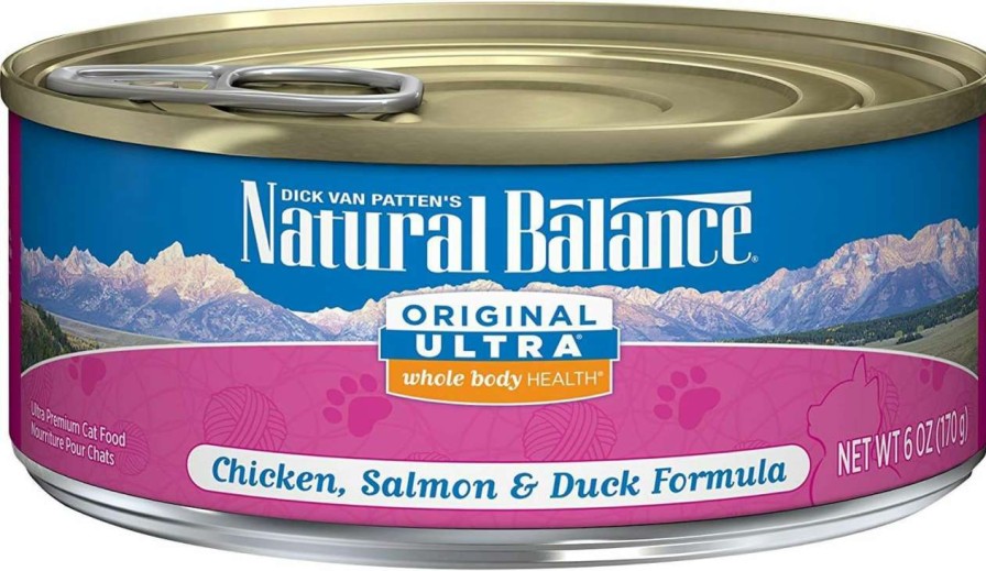 cat food Natural Balance | Natural Balance Delectable Delights O'Fishally Scampi - Tuna Salmon, & Shrimp Cat Food | Grain-Free Wet Stew For Cats | 2.5-Oz Cup (Pack Of 12)