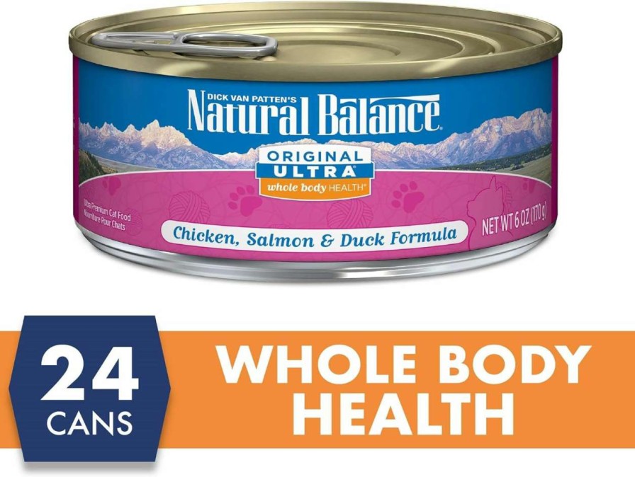 cat food Natural Balance | Natural Balance Delectable Delights O'Fishally Scampi - Tuna Salmon, & Shrimp Cat Food | Grain-Free Wet Stew For Cats | 2.5-Oz Cup (Pack Of 12)