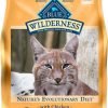 cat food Blue Buffalo | Blue Buffalo Wilderness High Protein, Natural Adult Weight Control Dry Cat Food, Chicken 11-Lb