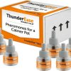 cat litter ThunderEase | Thunderease Multicat Calming Pheromone Diffuser Refill | Powered By Feliway | Reduce Cat Conflict, Tension And Fighting (60 Day Supply)