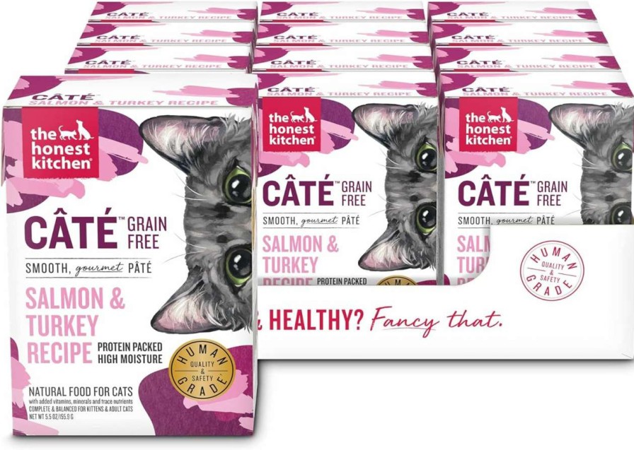 cat food dry The Honest Kitchen | The Honest Kitchen Cate Grain Free Chicken Pate Wet Cat Food, 5.5 Oz (Pack Of 12)