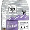 cat food dry I AND LOVE AND YOU | "I And Love And You" Naked Essentials Dry Cat Food, Indoor Health Chicken And Turkey Recipe, Grain Free, Real Meat, No Fillers, 3.4 Lb Bag