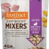 cat food dry Instinct | Instinct Raw Boost Mixers Freeze Dried Raw Cat Food Topper, Grain Free Cat Food Topper 6 Ounce (Pack Of 1)