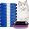 cat litter CLSR2U | Cat Litter Refills Compatible With Genie 8 Packs (Refill Cartridge Is Not Included) 16Ft Kitty Litter Container Refills Xl Plus For Generic Locker Trash Box Holder Easy Roll Pail