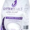 cat litter Litter Pearls | Litter Pearls Ultra Clump Unscented Crystal Clumping Cat Litter 8Lb,White And Clear Crystals,10580