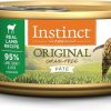 cat food Instinct | Instinct Original Grain Free Real Rabbit Recipe Natural Wet Canned Cat Food By Nature'S Variety, 5.5 Oz. Cans (Case Of 12)