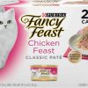 cat food wet PURINA Fancy Feast | Purina Fancy Feast Chicken And Beef Classic Pate - (24) 3 Oz. Pull-Top Cans