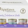 cat food Applaws | Applaws Natural Wet Cat Food, 16 Count, Limited Ingredient Canned Wet Cat Food, Fish Variety Count In Gravy, 2.47Oz Cans