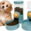 cat food EYESENDUO | Eyesenduo Cat Feeder And Water Dispenser Set,Automatic Cat Dog Food Dispenser,Hanging Pet Feeder Water Dispenser Set For Rabbit Chinchilla Guinea Pig Hedgehog Ferret Cage.