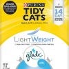 cat litter Purina Tidy Cats | Purina Tidy Cats Low Dust, Multi Cat, Clumping Cat Litter, Lightweight Glade Clean Blossoms - 17 Lb. Box