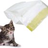 cat litter Beavorty | Beavorty 14 Pcs Lining Cat Litter Box Trash Bag White Cat Litter Mat Pet