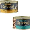 cat food REVEAL LIMITED INGREDIENTS APPROVED BY CATS | Reveal Natural Wet Kitten Food, Bundle Of 24 Canned Wet Cat Food, Chicken & Tuna Filet In Broth, 24 X 2.47Oz Cans