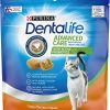 cat food Dentalife | Purina Dentalife Made In Usa Facilities Cat Dental Treats, Savory Salmon Flavor - (10) 1.8 Oz. Pouches