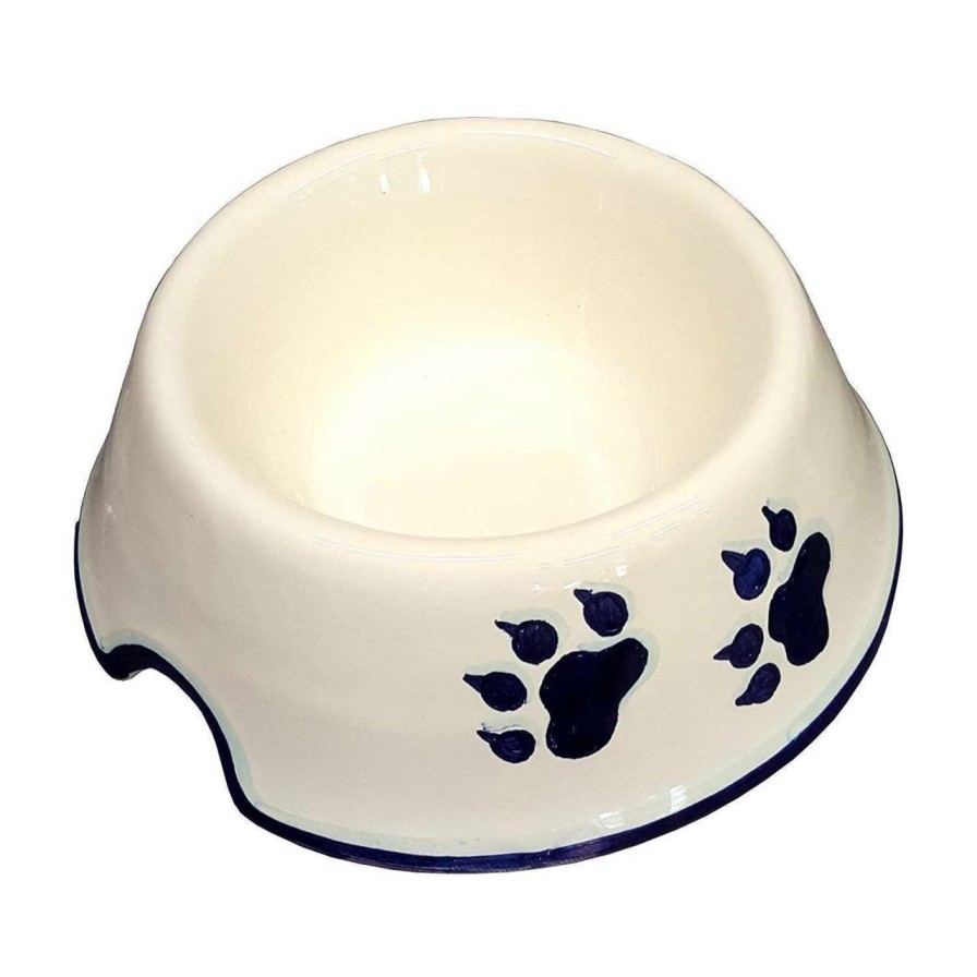 cat food CERAMICHE D'ARTE PARRINI | Ceramiche D'Arte Parrini - Italian Ceramic Pottery Custom Pet Cat - Dog (Small Size) Bowl For Water Or Food Hand Painted Made In Italy Tuscan