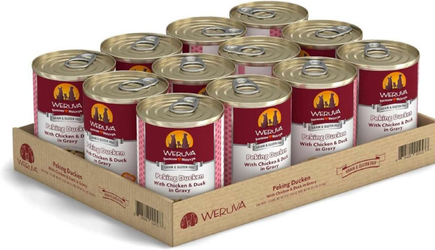 cat food wet Weruva | Weruva Classic Dog Food, Variety Pack, Baron'S Batch, Wet Dog Food, 14Oz Cans (Pack Of 12)