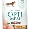 cat food dry OPtimeal | Optimeal Grain Free Cat Food - Proudly Ukrainian - Healthy Cat Food Dry Recipe For Gut Health, Tasty Dry Cat Food With Immunity Support For Adult Cats (8.8 Lbs, Chicken & Veggies)