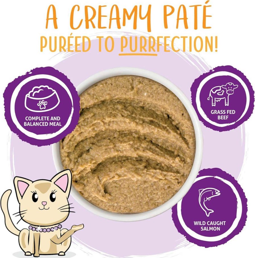 cat food Weruva | Weruva Classic Cat Pate, Jolly Good Fares With Chicken & Salmon, 5.5Oz Can (Pack Of 8), Model:4427