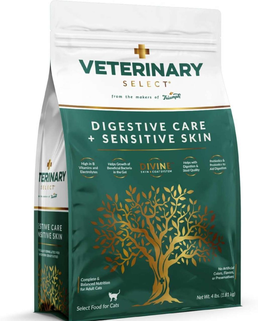 cat food dry Veterinary Select | Veterinary Select Digestive Care And Weight Management Dry Cat Food, Clear 4 Pound