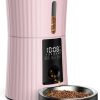 cat food dry Petory | Petory Timed Automatic Cat Feeders - 4L Programable Dry Food Dispenser For Cats And Small Medium Dogs 6 Meals With Desiccant Bag Dual Power Supply 10S Voice Recorder