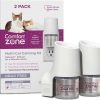 cat litter Comfort Zone | Comfort Zone Multi-Cat Diffuser: Value Kit (3 Diffusers & 6 Refills)