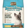 cat food dry Merrick | Merrick Purrfect Bistro Grain Free Cat Food, Complete Care Sensitive Stomach Dry Cat Food Recipe - 12 Lb. Bag