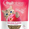 cat food Fruitables | Fruitables Cat Crunchy Treats For Cats Healthy Low Calorie Packed With Protein Free Of Wheat, Corn And Soy Made With Real Salmon With Cranberry 2.5 Ounces