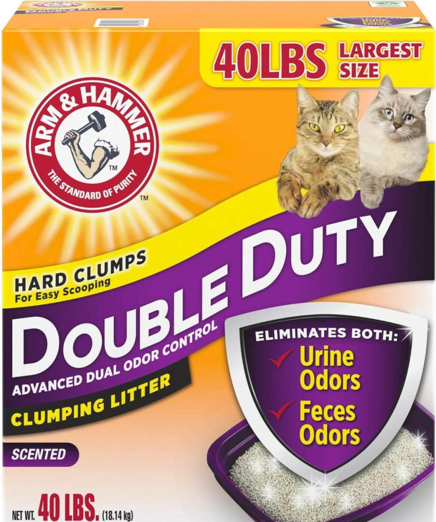 cat litter Arm & Hammer | Arm & Hammer Double Duty Clumping Cat Litter, 14Lb