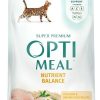 cat food OPtimeal | Optimeal Natural Dry Cat Food For Adult Cats - Proudly Ukrainian - Tasty And Nutritional Cat Food Dry Recipe With Immunity Support For Healthy Felines (3.3 Lbs, Chicken & Brown Rice)