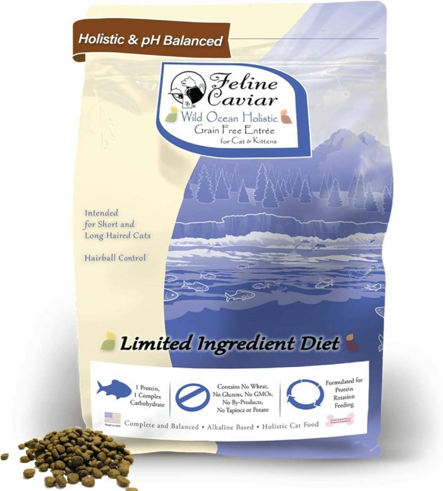 cat food dry Canine Caviar | Feline Caviar Dry Cat Food - Leaping Spirit: Venison & Split Pea - Holistic Limited Ingredient Grain Free Dry Cat Food Entree For Short Or Long-Haired Cats, Nutritious For All Stages Of Life, 11 Lbs