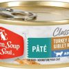 cat food Chicken Soup for the Soul | Chicken Soup For The Soul Classic Wet Cat Food - Turkey & Giblet Recipe Pate, 5.5 Ounce Can (Pack Of 24)